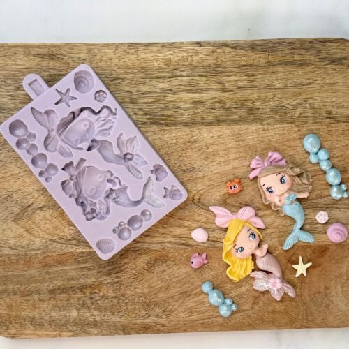 Karen davies siliconen mould - zeemeermin