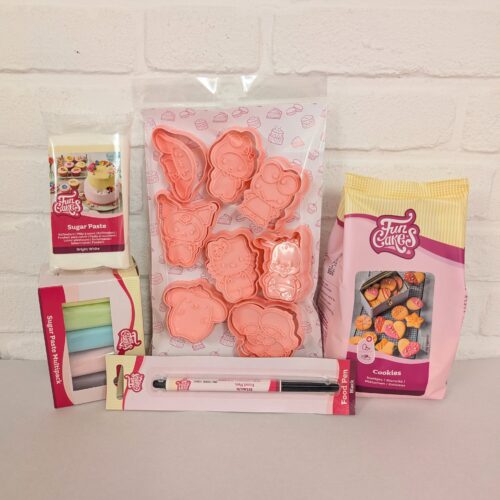 Kuromikoekjes met fondant pakket