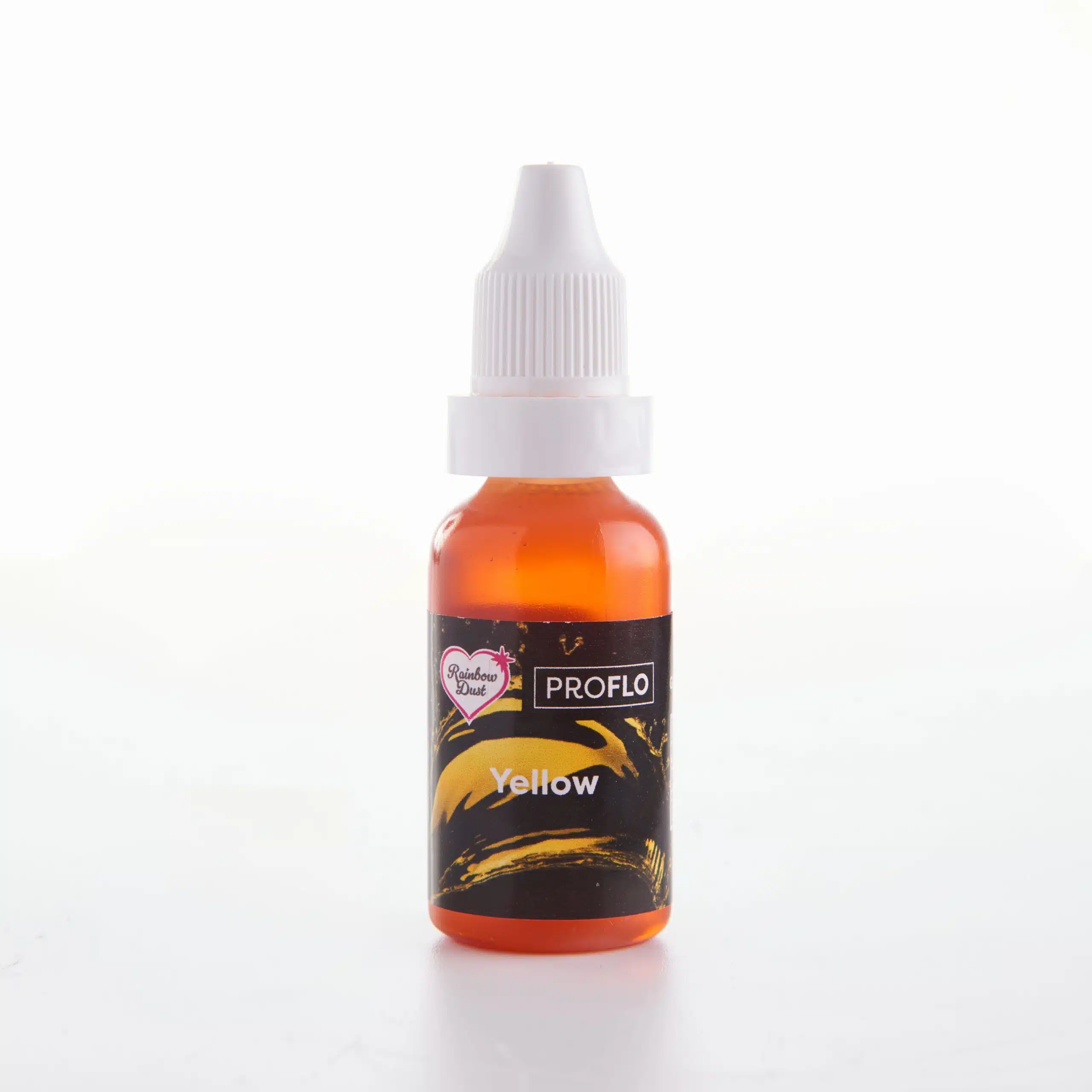 Rd proflo liquid colour - yellow -16ml bij cake, bake & love 5 Rd proflo liquid colour - yellow -16ml