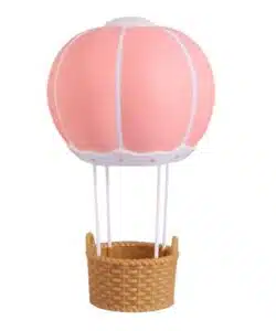 Taartdecoratie Luchtballon Roze