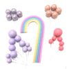 Regenboog xl taart decoratieset bij cake, bake & love 1