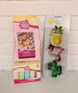 Koekjes Pakket Tropical met fondant