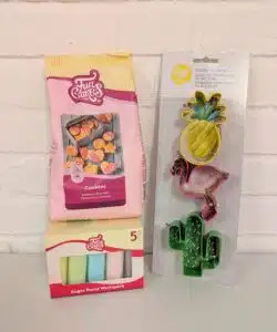 Koekjes Pakket Tropical met fondant