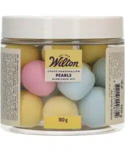 Wilton choco marshmallow parels bubblegum mix 100 g