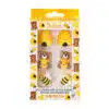Decora suikerdecoraties honing bij en beer 6 stuks bij cake, bake & love 3