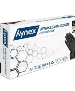 Nitril handschoenen (wegwerp) zwart 100st. - maat l
