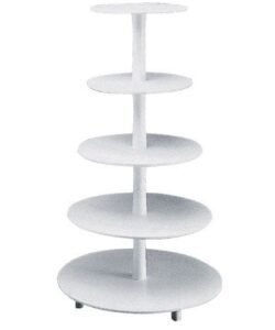 Taart Standaard Etagere Plastic 5 lagen
