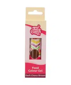 FunCakes Food Colour Gel Dark Choco Brown 30 g
