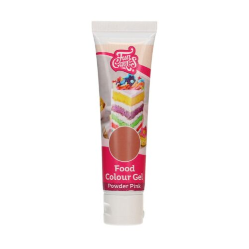 Funcakes food colour gel powder pink 30 g - afbeelding 2
