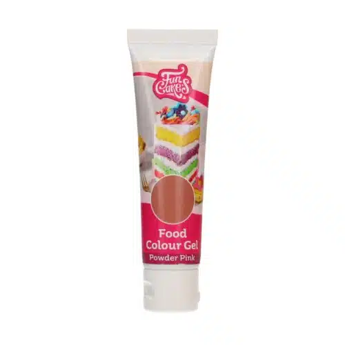 Funcakes food colour gel powder pink 30 g - afbeelding 2
