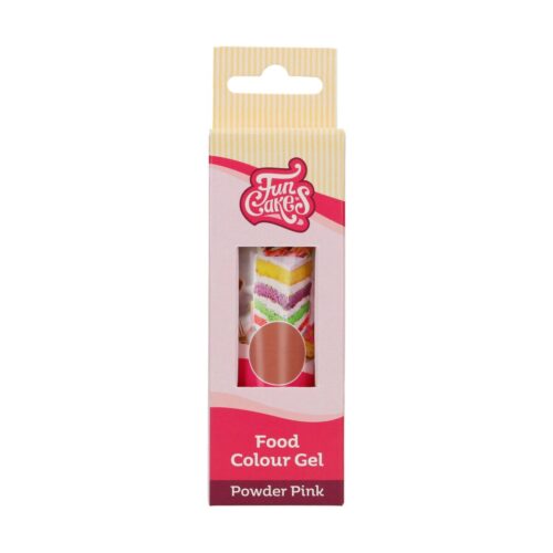 Funcakes food colour gel powder pink 30 g