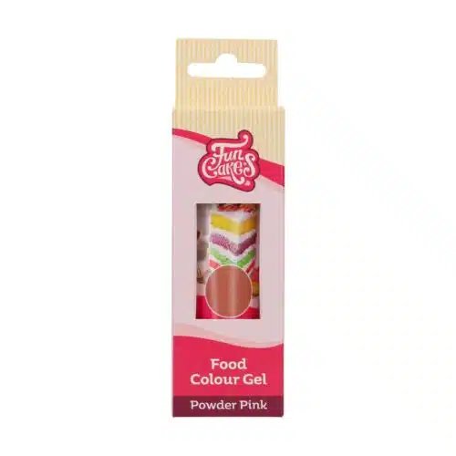 Funcakes food colour gel powder pink 30 g
