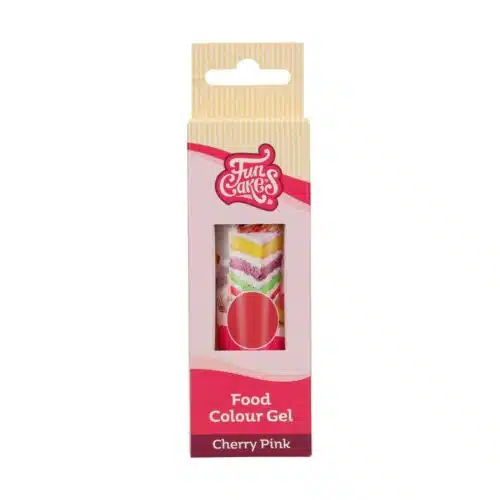 Funcakes food colour gel cherry pink 30 g - afbeelding 2