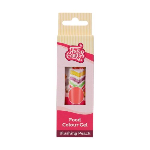 Funcakes food colour gel blushing peach 30 g