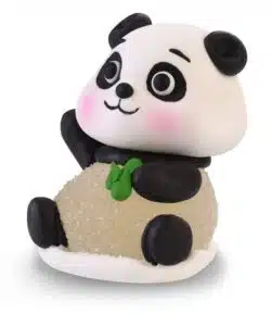 Alternative view of Suikerdecoratie Panda met bamboe