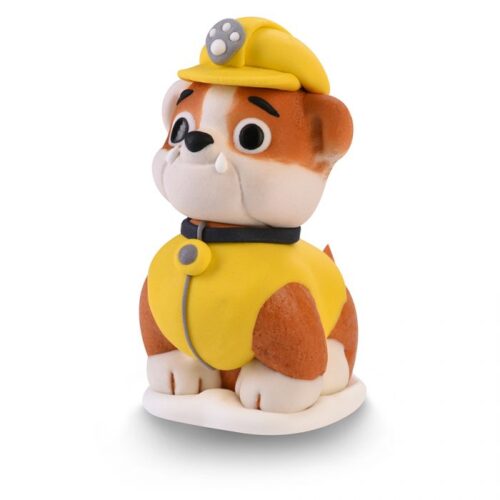 Suikerdecoratie paw patrol rubble - afbeelding 2