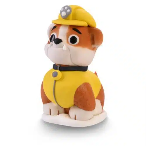 Suikerdecoratie paw patrol rubble - afbeelding 2