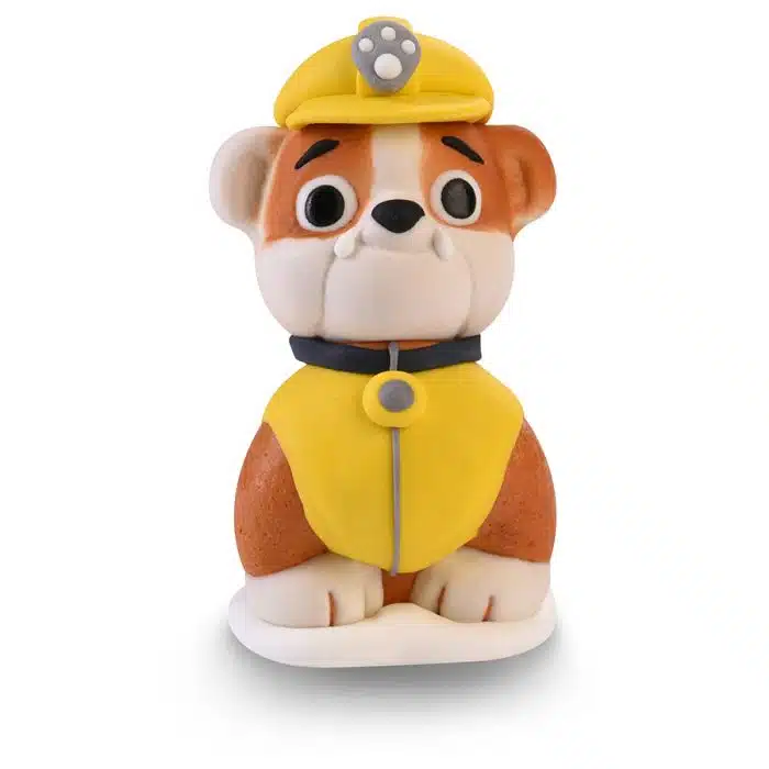 Suikerdecoratie paw patrol rubble bij cake, bake & love 5 Suikerdecoratie paw patrol rubble