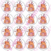 Eetbare cupcakeprint capibara - 24 cupcake rondjes bij cake, bake & love 3