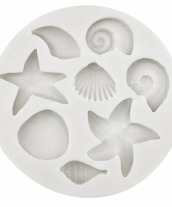 Siliconen mal Zeesterren en Schelpen