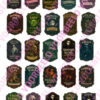 Eetbare cupcakeprint halloween potion labels - 25 labels bij cake, bake & love 1