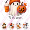 Eetbare taartprint halloween tis the season - 18 cm rond rond + 8 cupcake rondjes bij cake, bake & love 1
