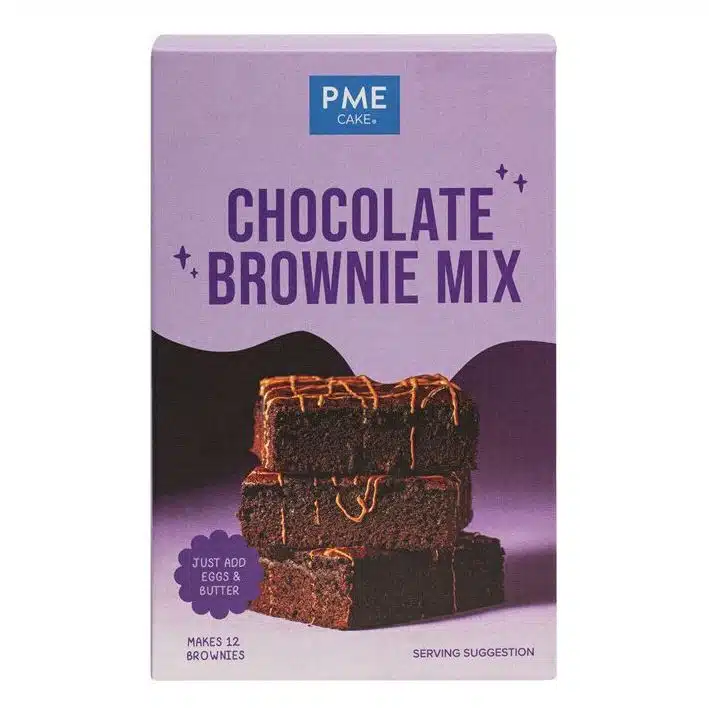 Pme chocolade brownie mix 500 gram bij cake, bake & love 5 Pme chocolade brownie mix 500 gram