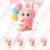 Eetbare taartprint labubu happy birthday - 18 cm rond rond + 8 cupcake rondjes bij cake, bake & love 4 Eetbare taartprint labubu happy birthday - 18 cm rond rond + 8 cupcake rondjes bij cake, bake & love 3