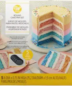 Wilton Cake Pan Easy Layers -15cm- Set/5
