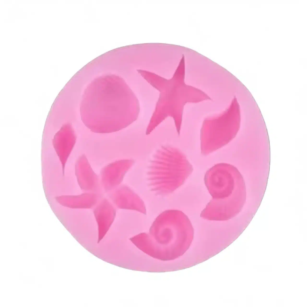 Siliconen mal zeesterren en schelpen bij cake, bake & love 5 Siliconen mal zeesterren en schelpen