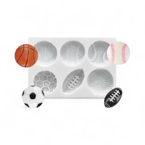 Siliconen mal sportballen - afbeelding 2
