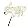 Caketopper muzieknoten goud bij cake, bake & love 2 Caketopper muzieknoten goud bij cake, bake & love 1