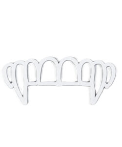 Caketopper Halloween Vampire Teeth Acryl White