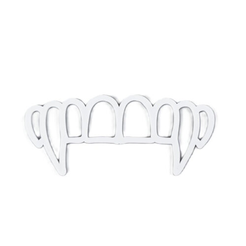 Caketopper halloween vampire teeth acryl white