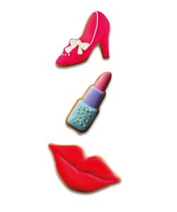 Alternative view of Wilton Koekjesuitsteker Hoge Hak - Lippenstift - Lippen set/3