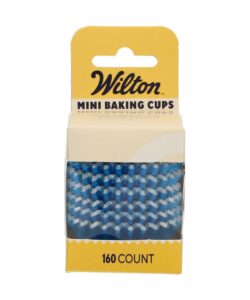 Alternative view of Wilton Mini Metallic Baking Cups Blauw set/160