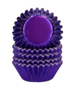 Alternative view of Wilton Mini Metallic Baking Cups Paars set/160