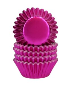 Alternative view of Wilton Mini Metallic Baking Cups Roze set/160
