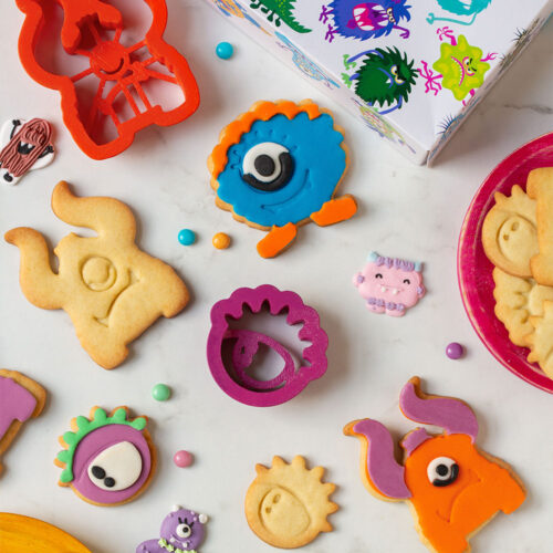 Koekjesuitsteker set monsters set/3 - afbeelding 2