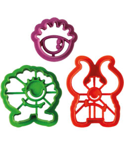 Koekjesuitsteker set monsters set/3 bij cake, bake & love 10