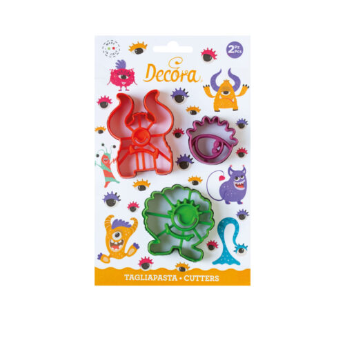 Koekjesuitsteker set monsters set/3