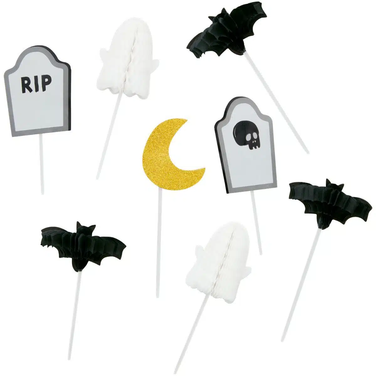 Wilton taart toppers halloween pk/8 bij cake, bake & love 7 Wilton taart toppers halloween pk/8 - afbeelding 3