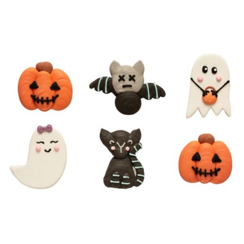 Suikerdecoraties mr & mrs ghost pk/6 - afbeelding 2