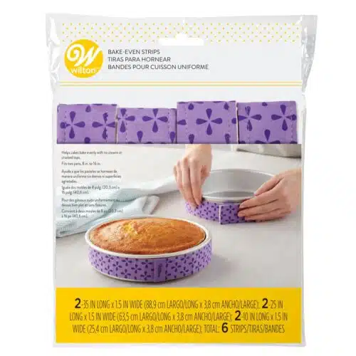 Wilton bake-even strip set/6
