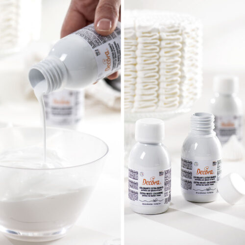 Decora witte kleurstof 100 gram (geen e171) - afbeelding 2
