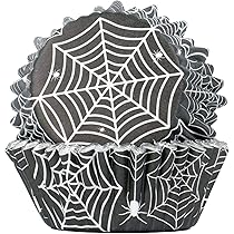 PME Halloween Baking Cups Spiderweb pk/30