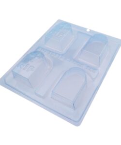 BWB Chocolate Mould 3 delig Grafsteen