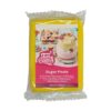 Funcakes fondant electric yellow 250 g bij cake, bake & love 1