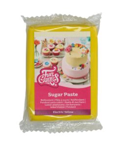 FunCakes Fondant Electric Yellow 250 g