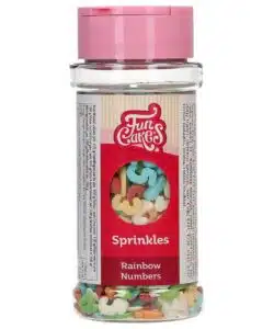 FunCakes Sprinkle Mix Regenboog Nummers 50 g